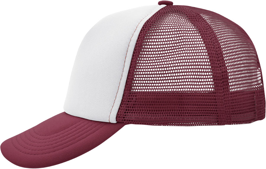 White/Burgundy