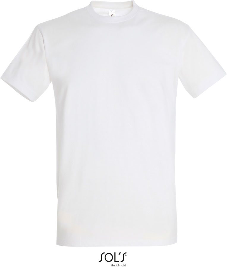 Schweres T-Shirt - White, XXL