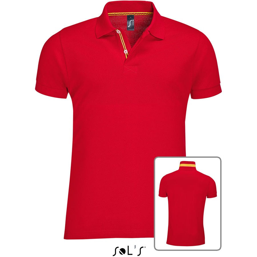 Schweres Herren Piqué Polo