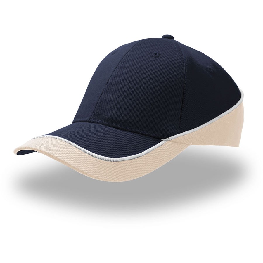 3-farbige 6 Panel Kappe