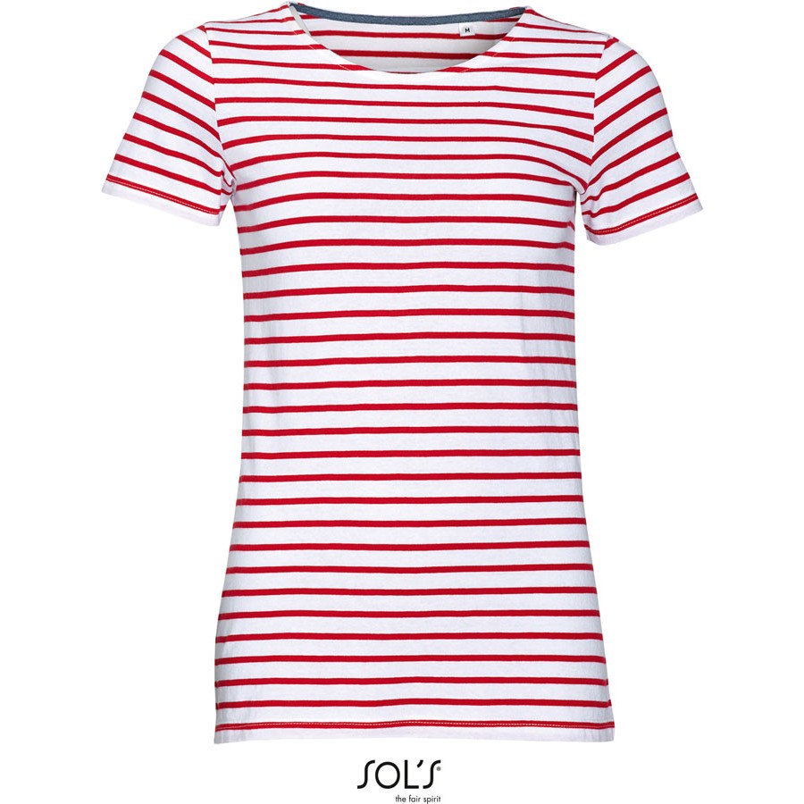 Damen T-Shirt gestreift