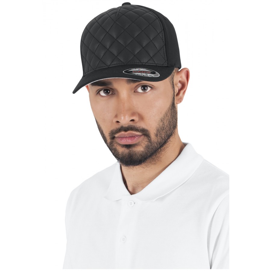 Diamond Quilted Flexfit Cap