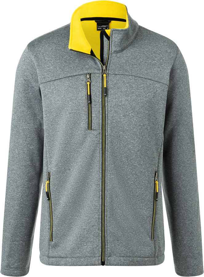 Dark-Melange/Yellow