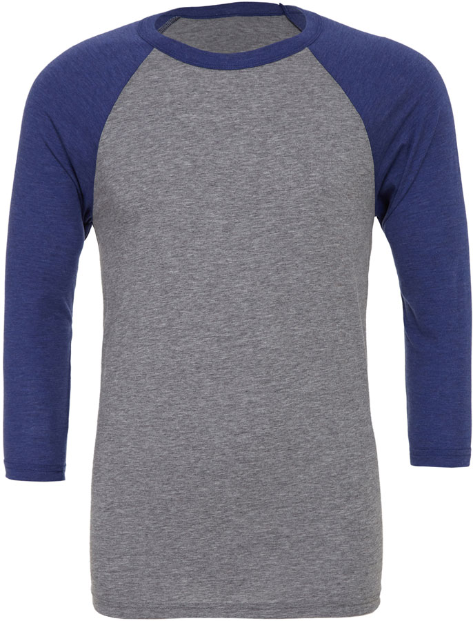 Grey/Navy Triblend (Heather)