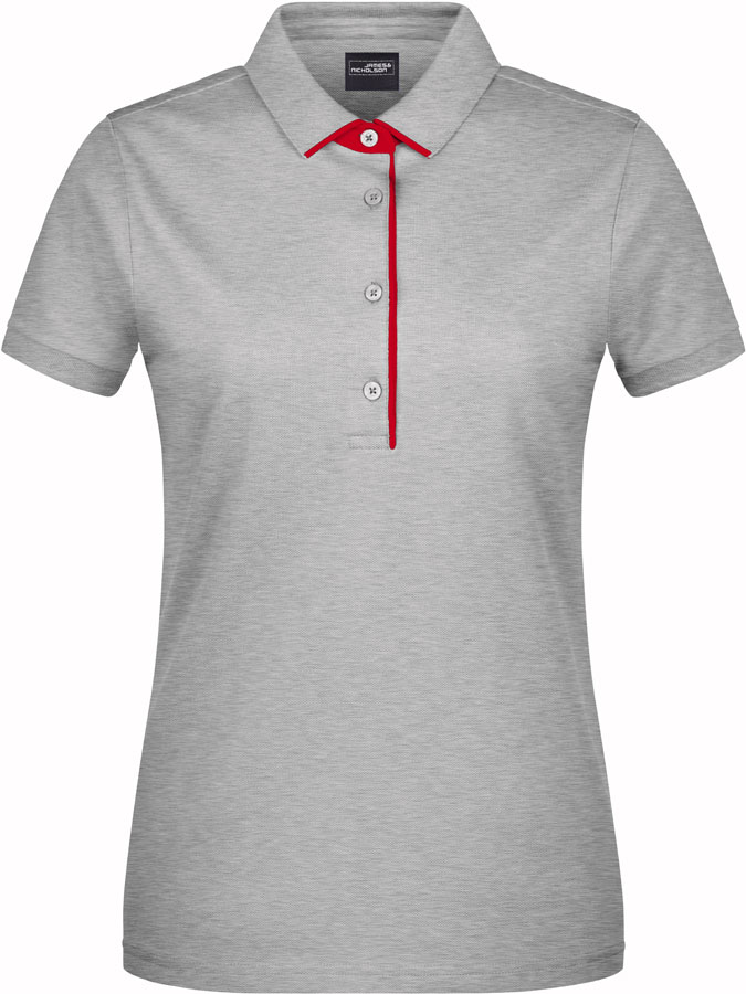 Grey Heather/Red