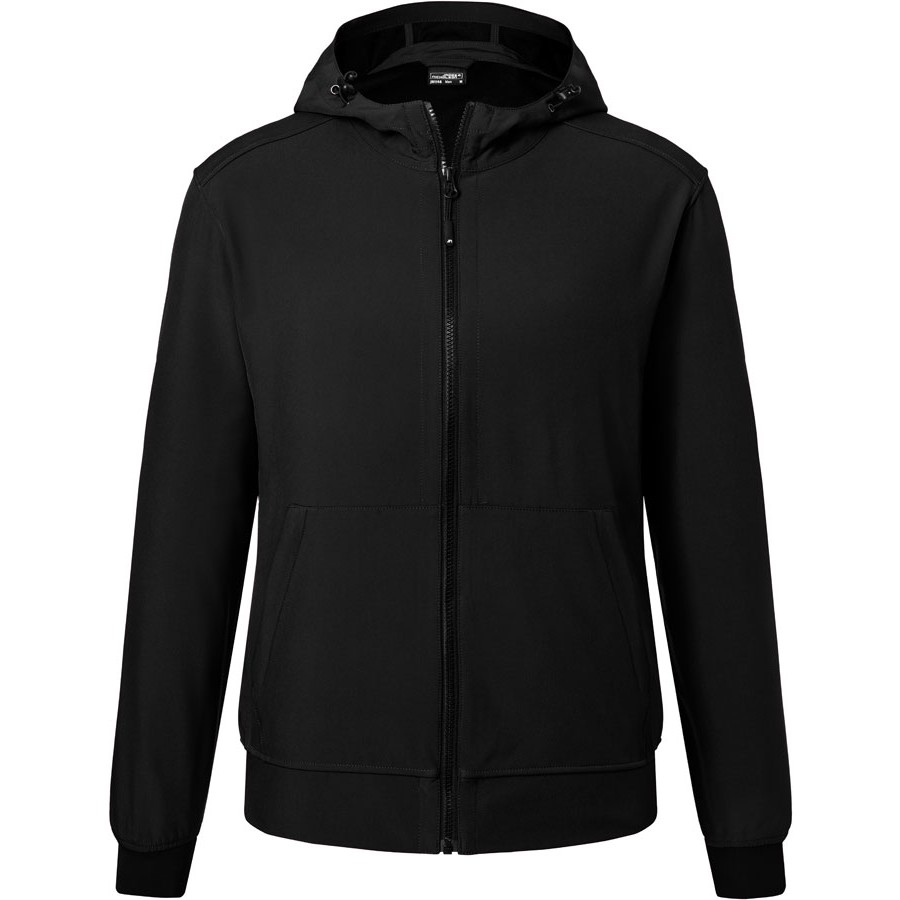 Herren 2-Lagen Kapuzen Softshell Jacke