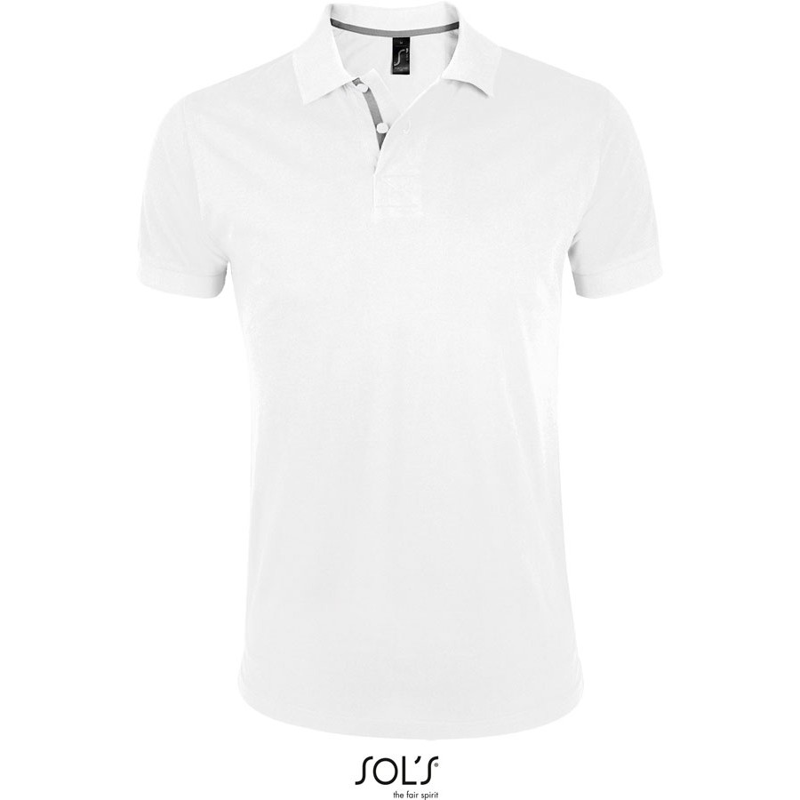 Schweres Herren Piqué Polo