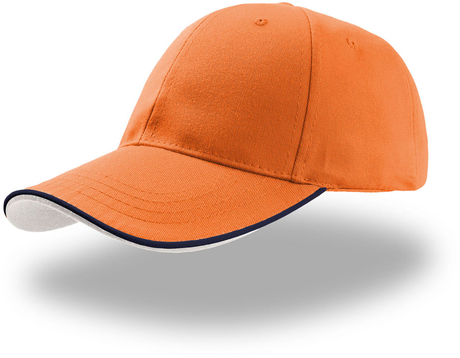 Orange/Navy/White