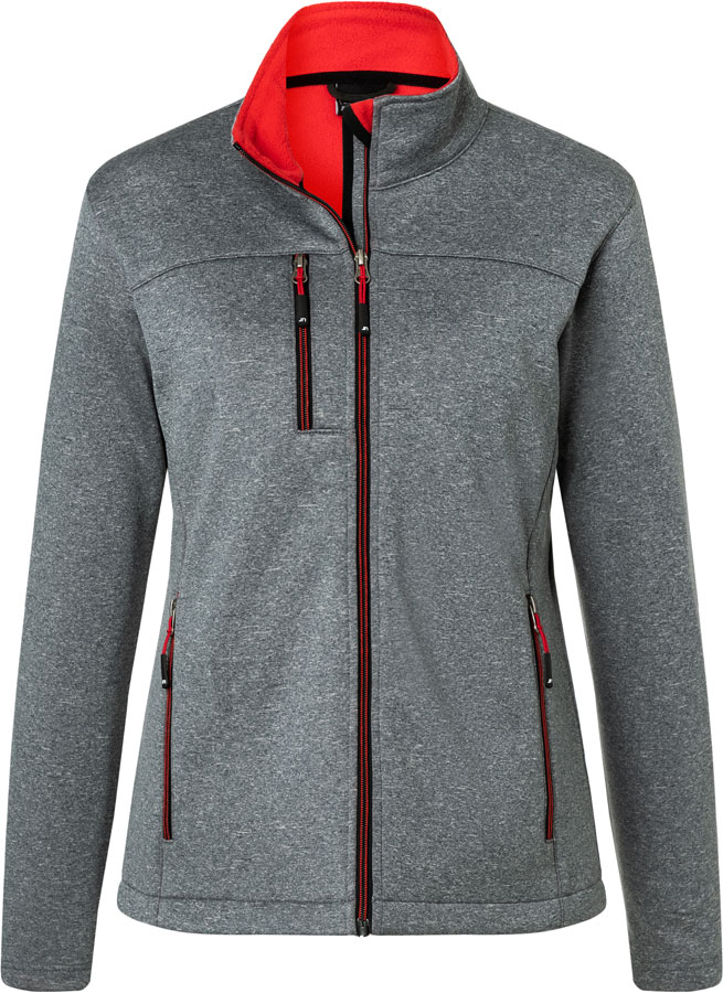 Dark-Melange/Red