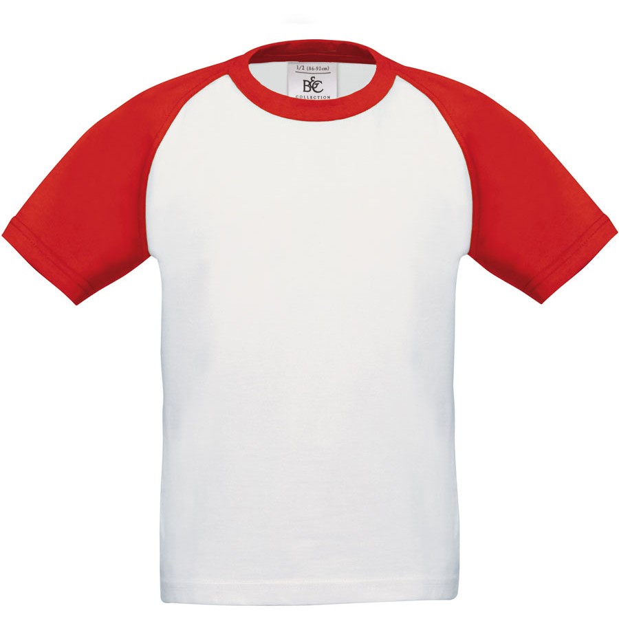 Kinder Raglan Kontrast T-Shirt