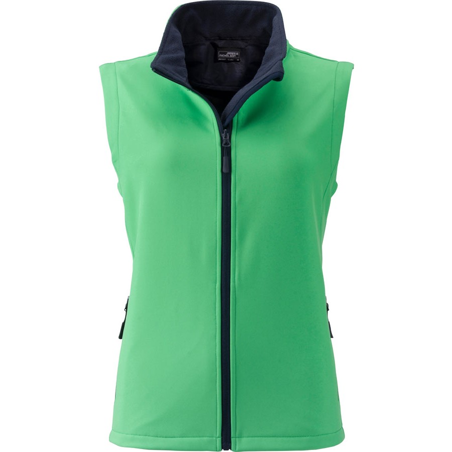 Damen 2-Lagen Promo Softshell Gilet