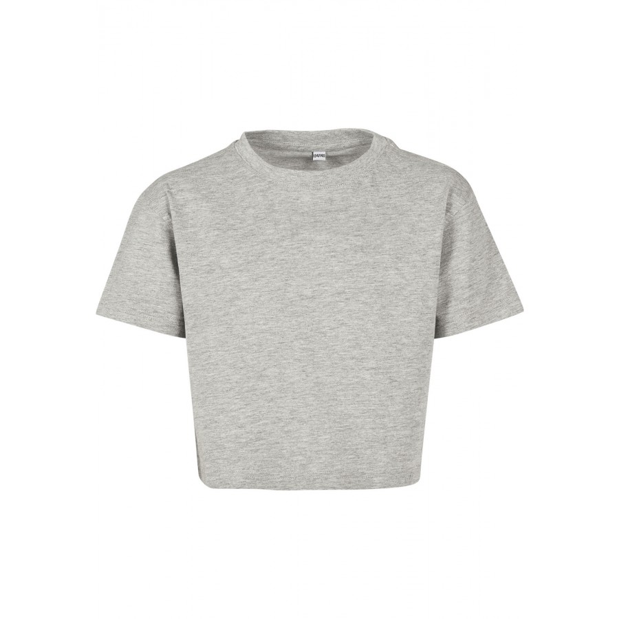 Girls Cropped Jersey Tee