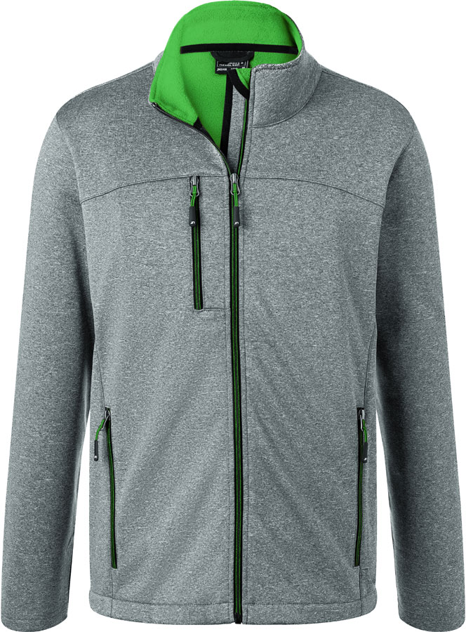 Dark-Melange/Green