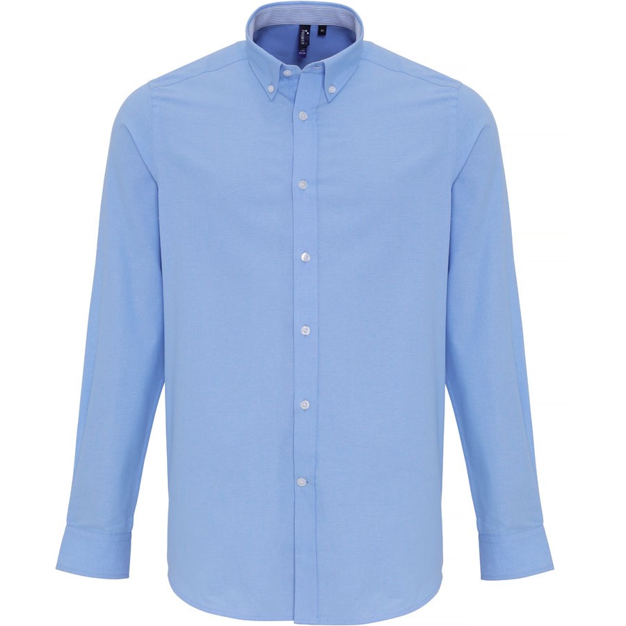 Oxford Hemd Stripes langarm
