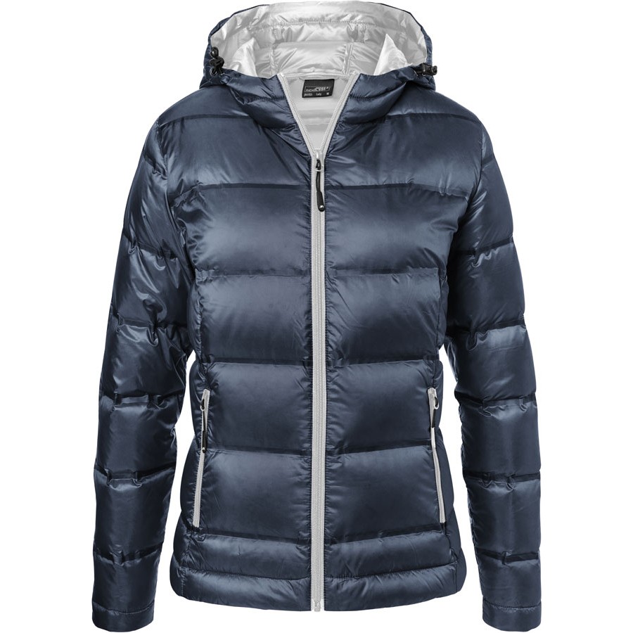 Damen Kapuzen Daunenjacke