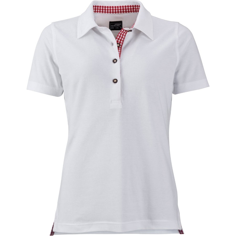 Damen Trachten Piqué Polo