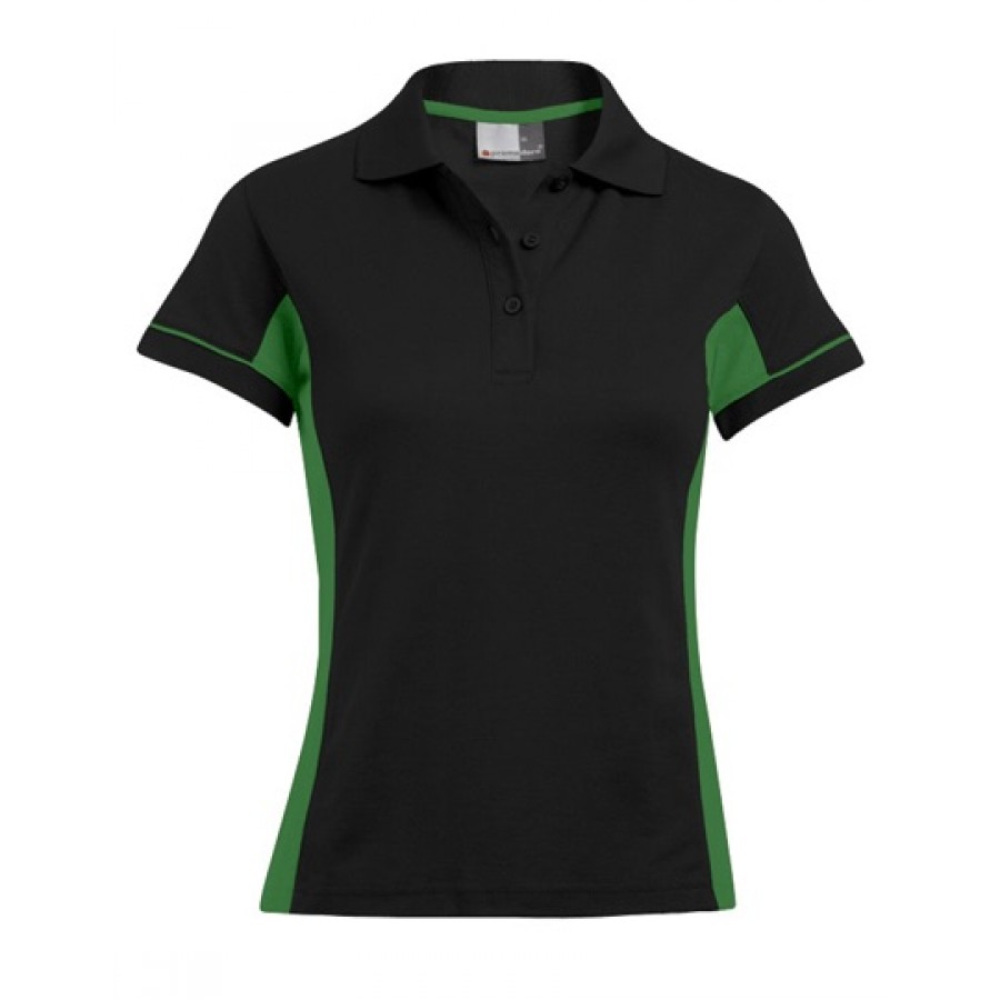 Damen Function Contrast Polo