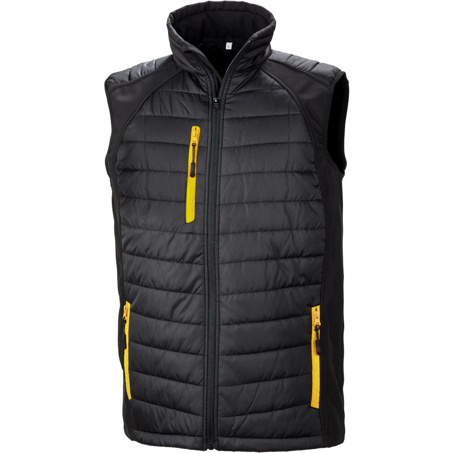Hybrid Gilet Black Compass
