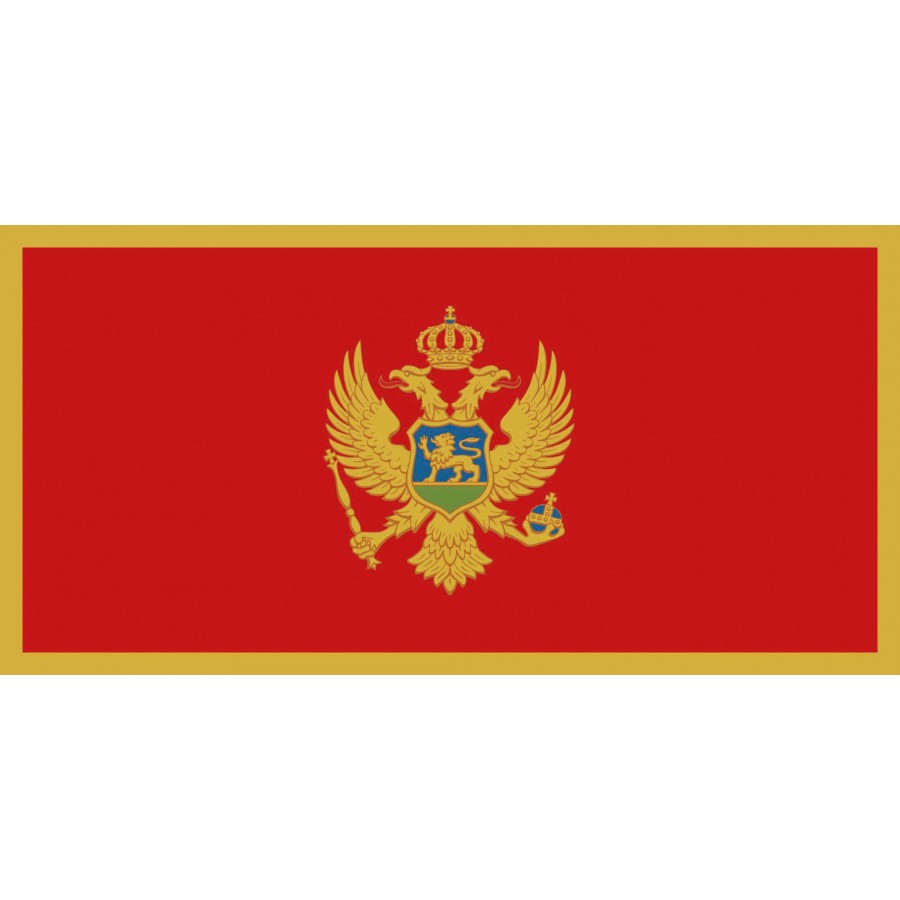Fahne Montenegro