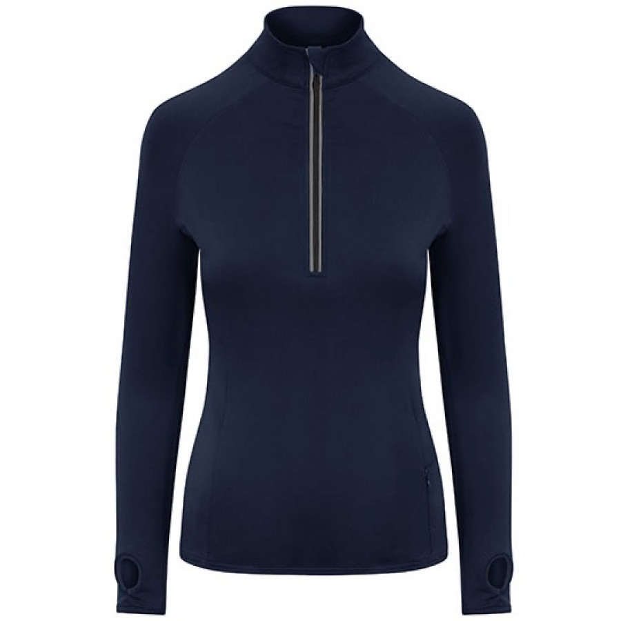 Girlie Cool-Flex 1/2 Zip Top