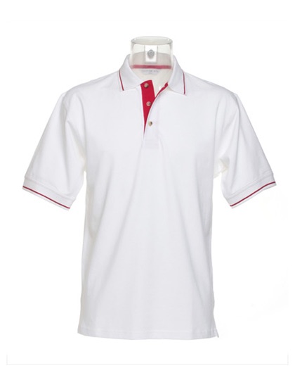 White/Bright Red