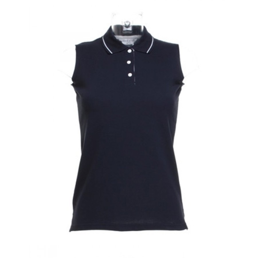 Damen Classic Fit Proactive Sleeveless Polo