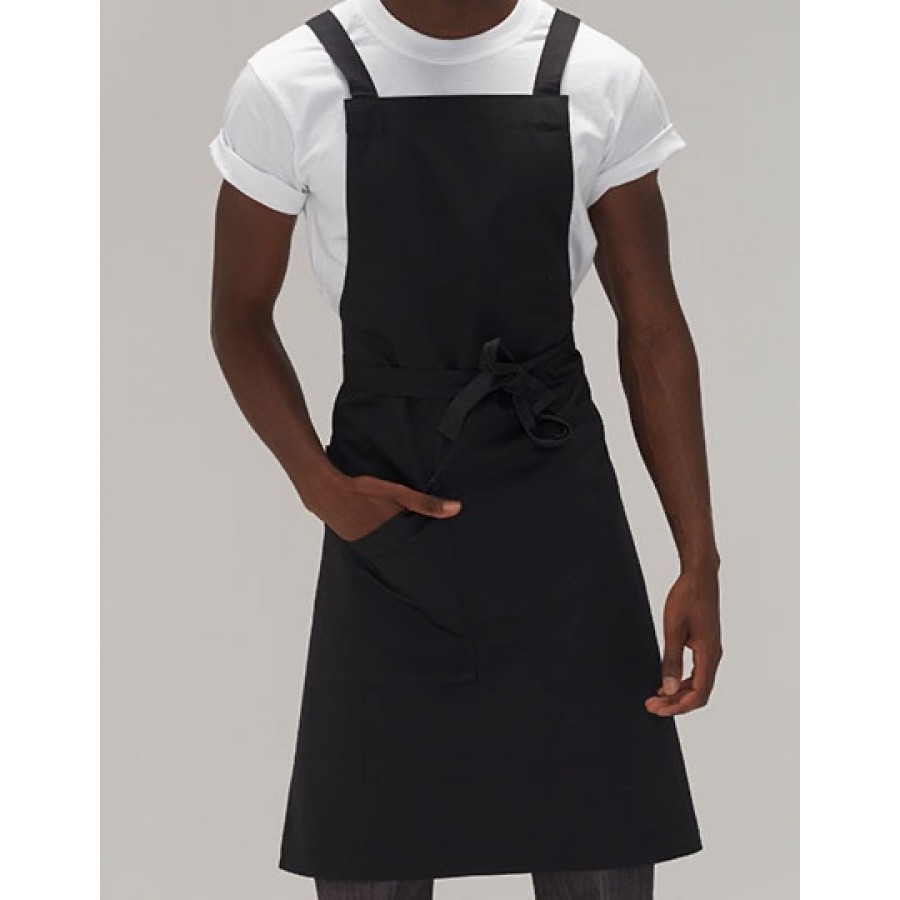 Statement Crossover Bib Apron