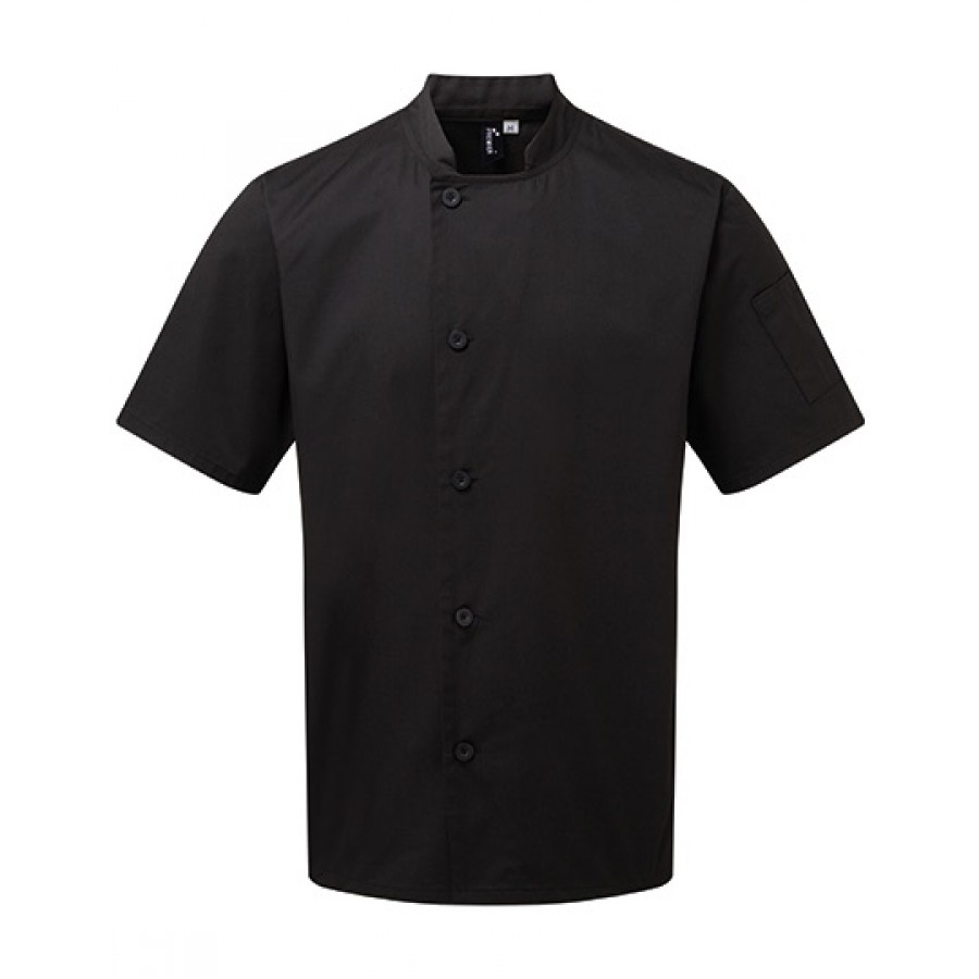 Essential Short Sleeve Chefs Jacket