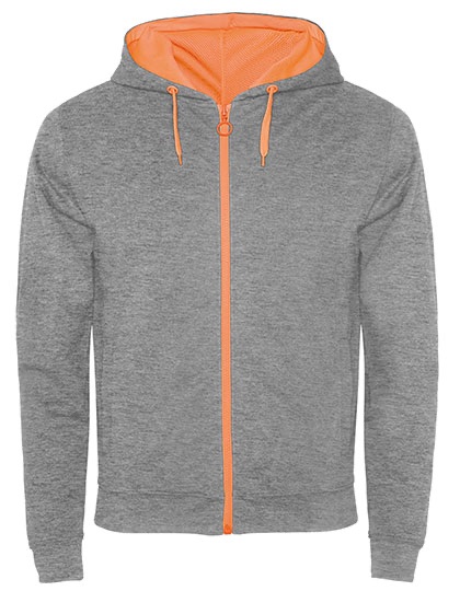 Heather Grey 58/Fluor Orange 223