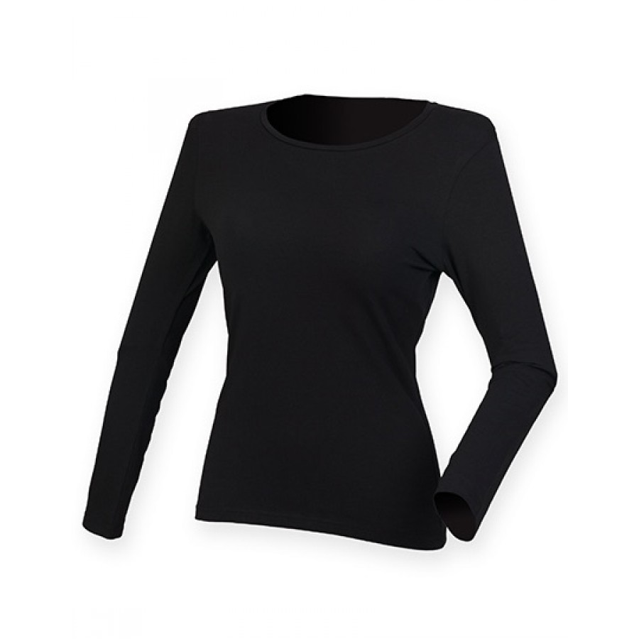 Damen Feel Good Long Sleeved Stretch T
