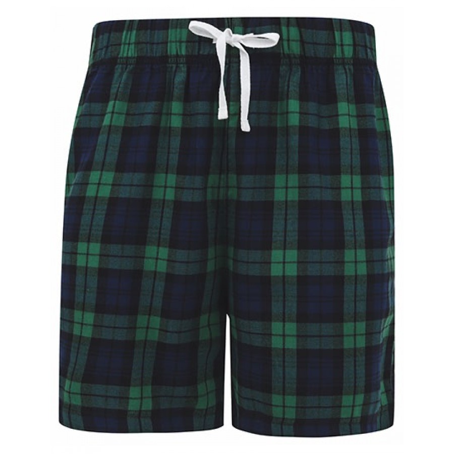 Herren Tartan Lounge Shorts