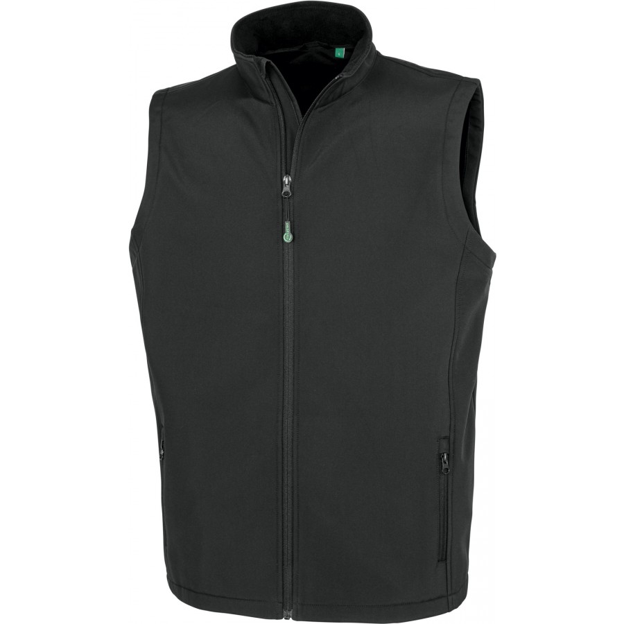 Herren 2-Lagen Softshell Gilet Printable