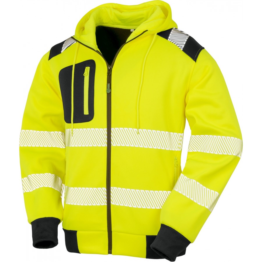 Sicherheits Kapuzen Sweatjacke