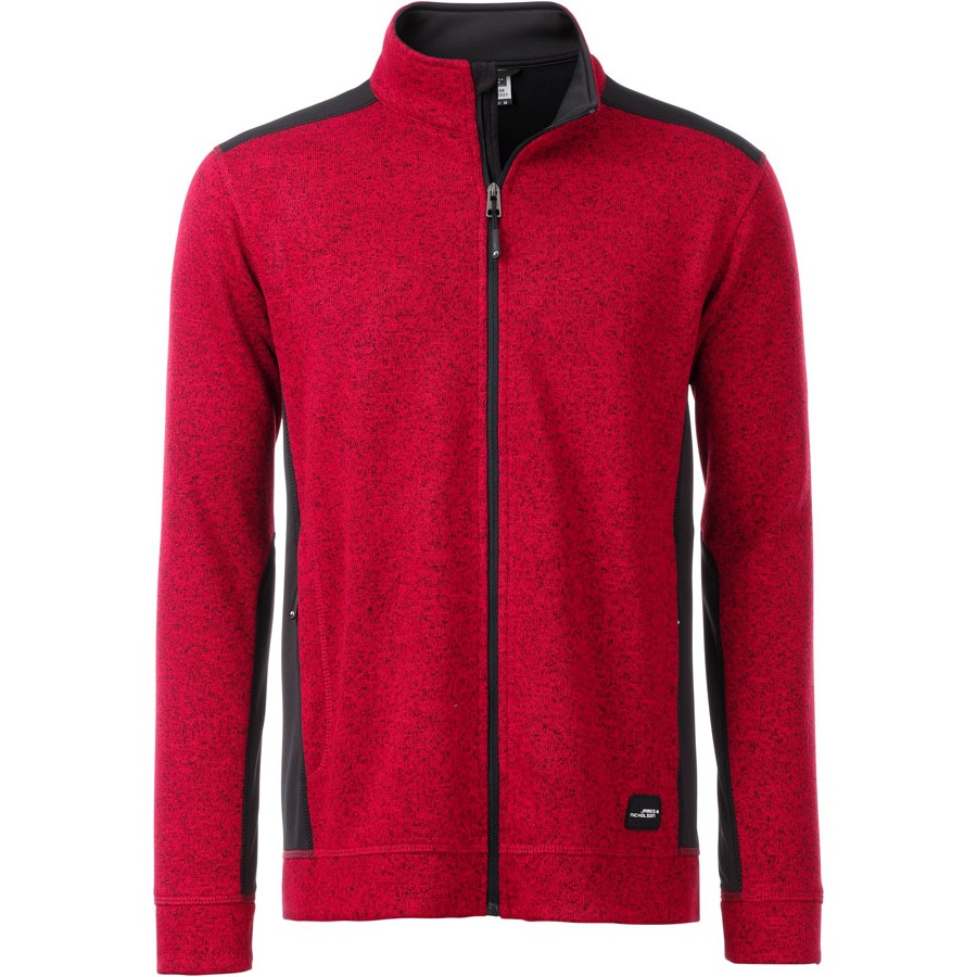 Herren Workwear Strickfleece Jacke - Strong