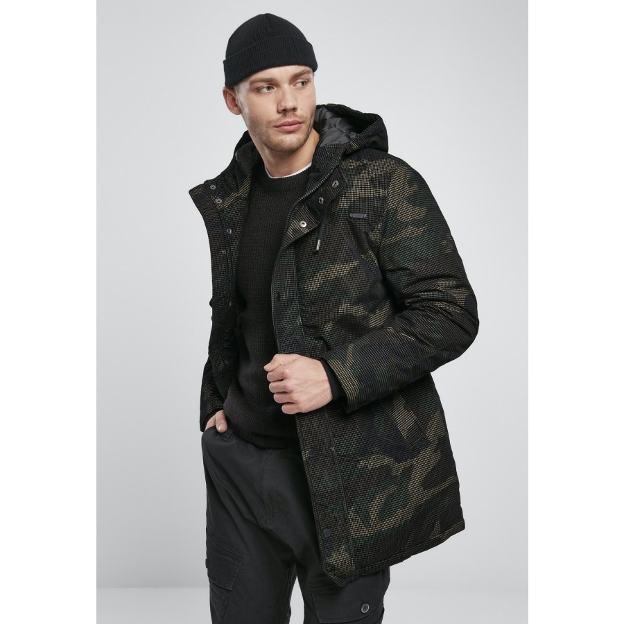 Grid-Camo Parka
