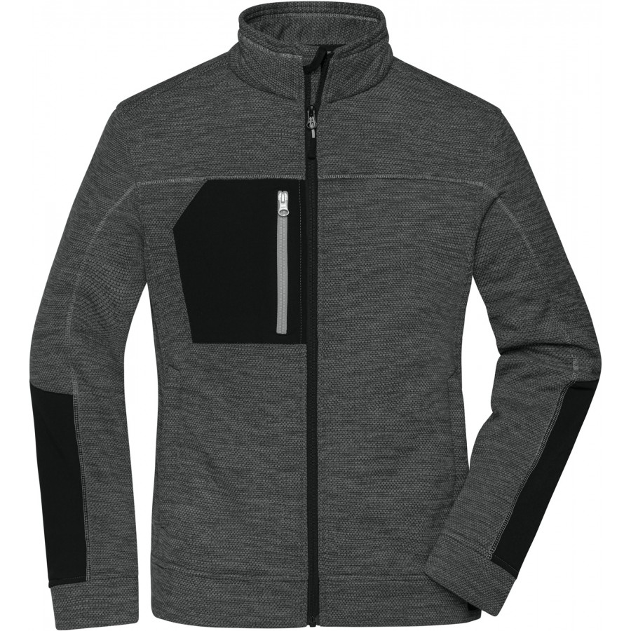 Damen Strickfleece Jacke