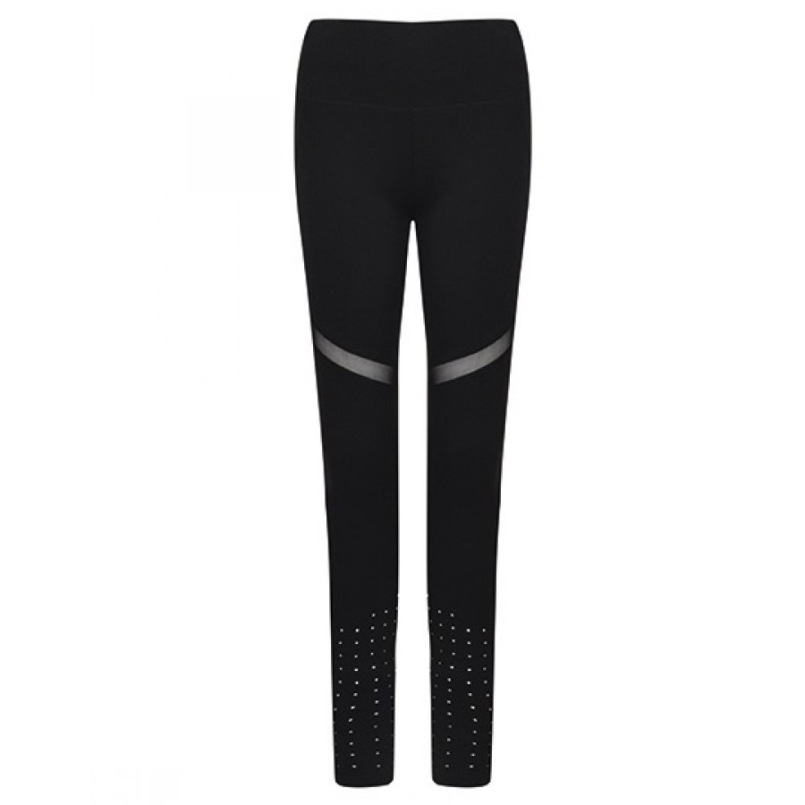 Damen Panelled Legging