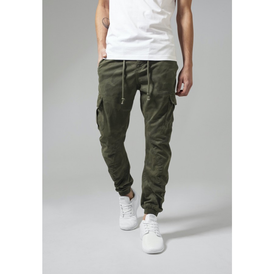 Camo Cargo Jogging Pants