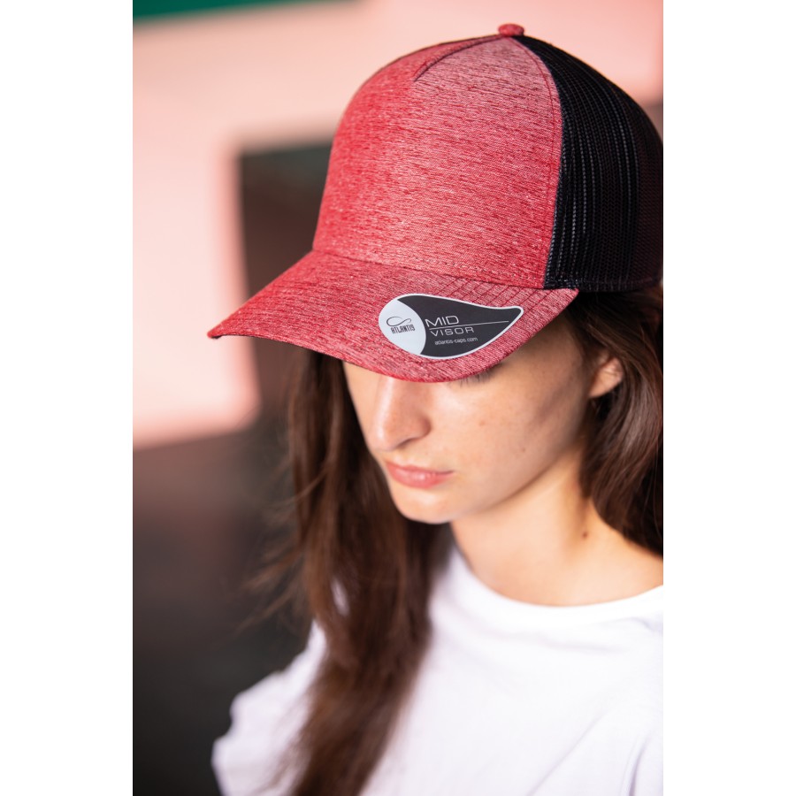 Rapper Melange Cap – Bild 2