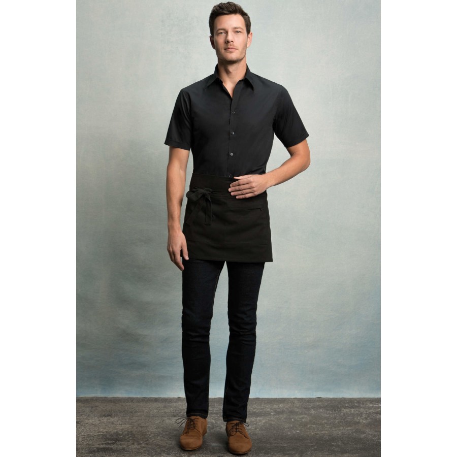 Herren Tailored Fit Bar Shirt Short Sleeve – Bild 2