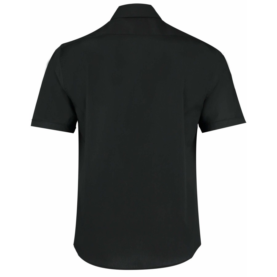 Herren Tailored Fit Bar Shirt Short Sleeve – Bild 3