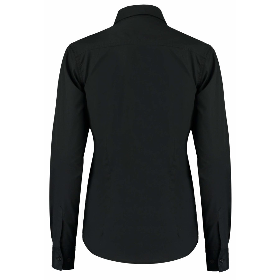 Damen Tailored Fit Bar Shirt Long Sleeve – Bild 3