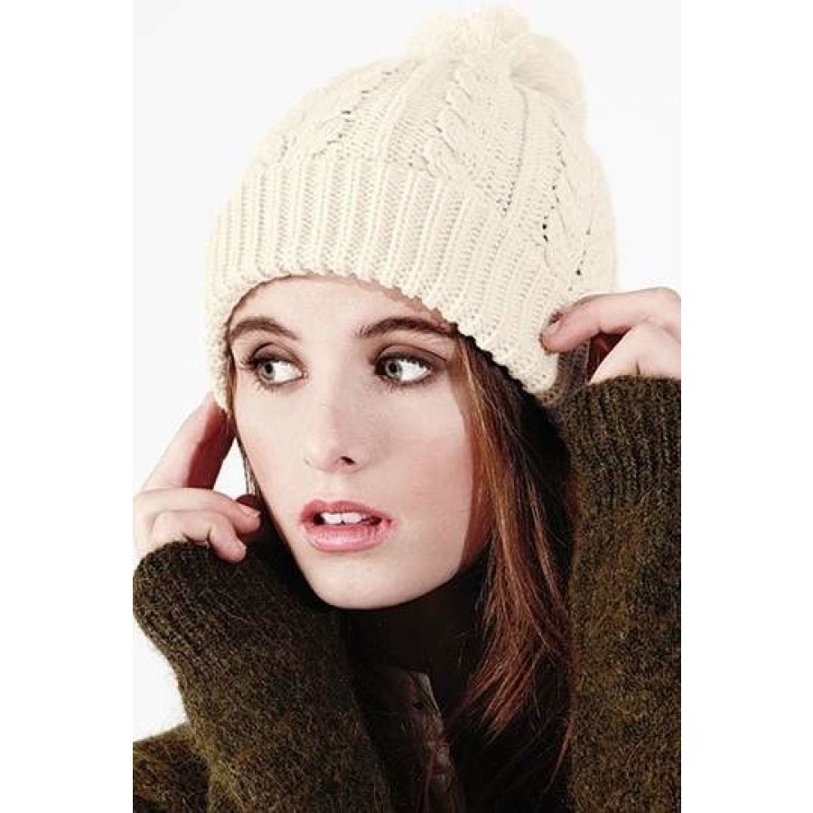 Cable Knit Snowstar® Beanie