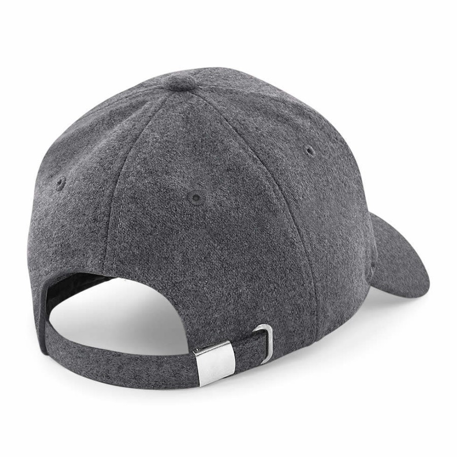 Melton Wool 6 Panel Cap – Bild 3