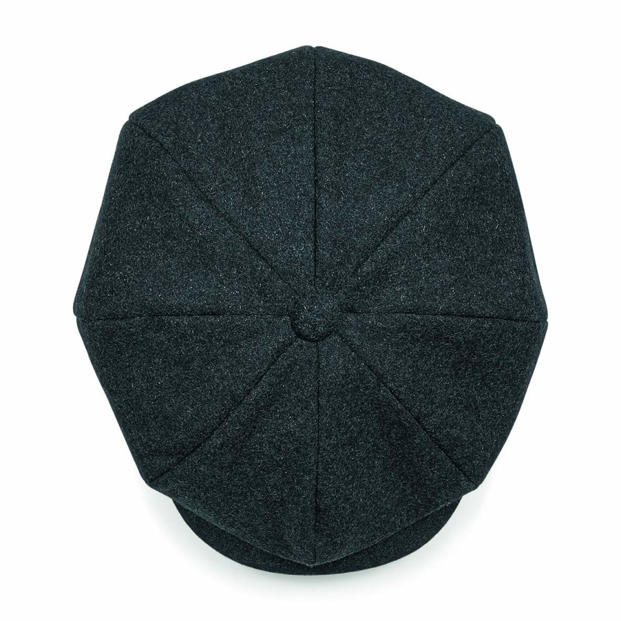 Melton Wool Baker Boy Cap – Bild 2