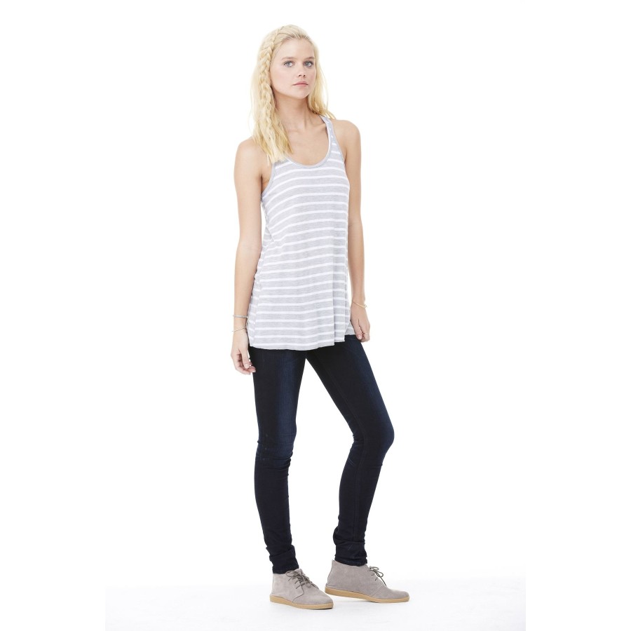 Damen Flowy Ringer Tanktop – Bild 4