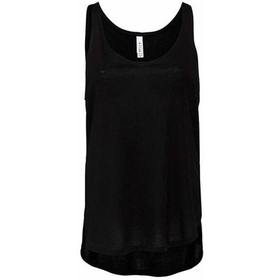 Damen Flowy Side Slit Tank