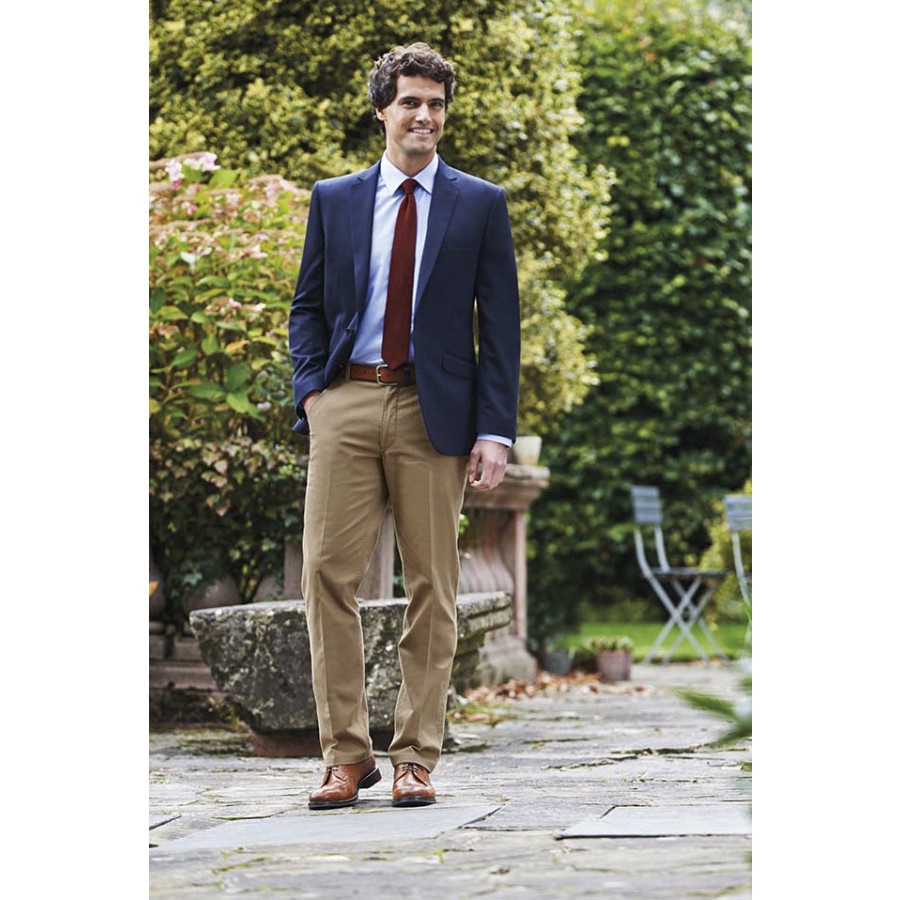 Herren Business Casual Denver Classic Fit Chino – Bild 2