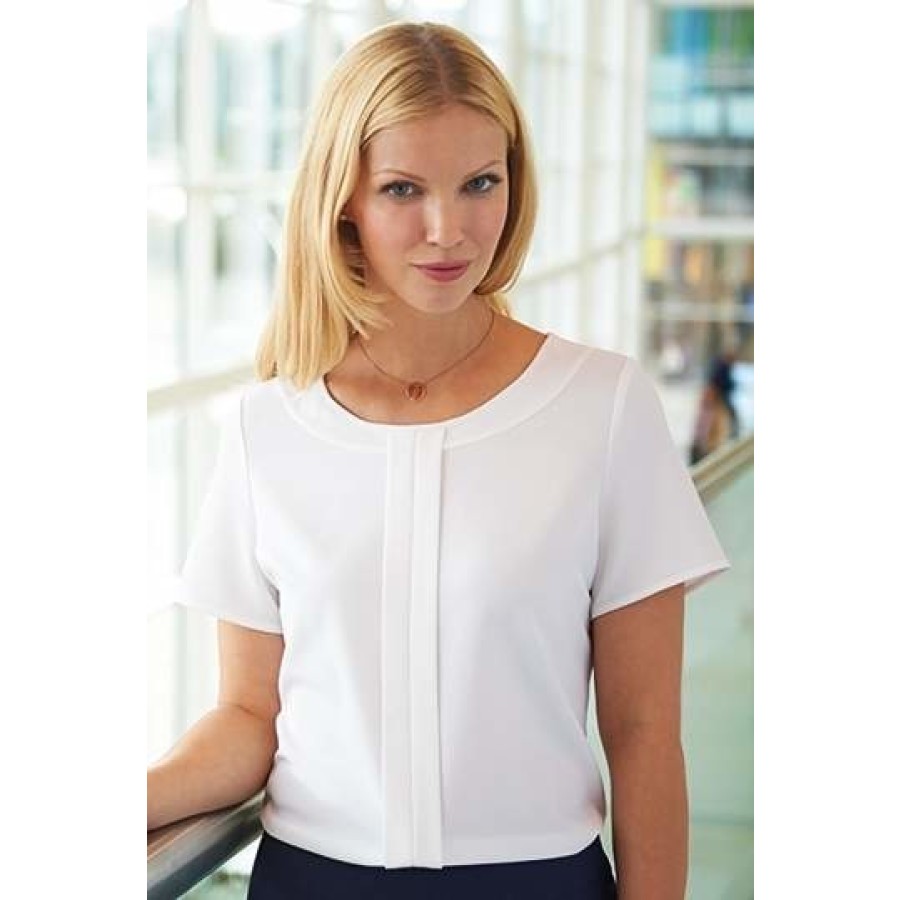 Damen Felina Short Sleeve Blouse – Bild 2