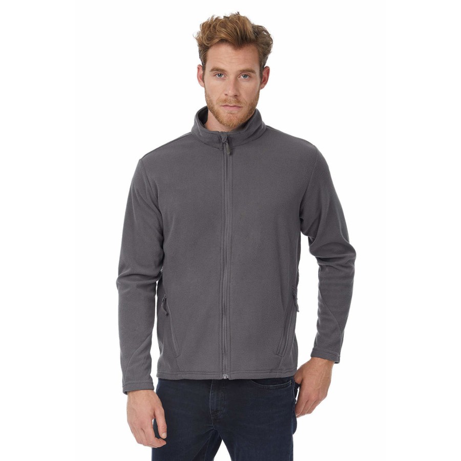 Herren Microfleece Jacke – Bild 2